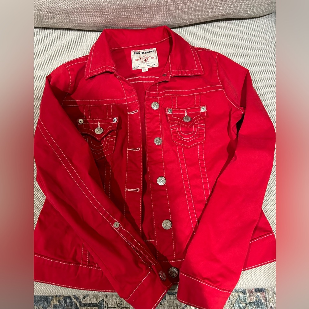 True Religion Size Medium Jean Jacket